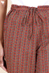 Cambric Cotton Palazzo Pants in Geometric Block Print